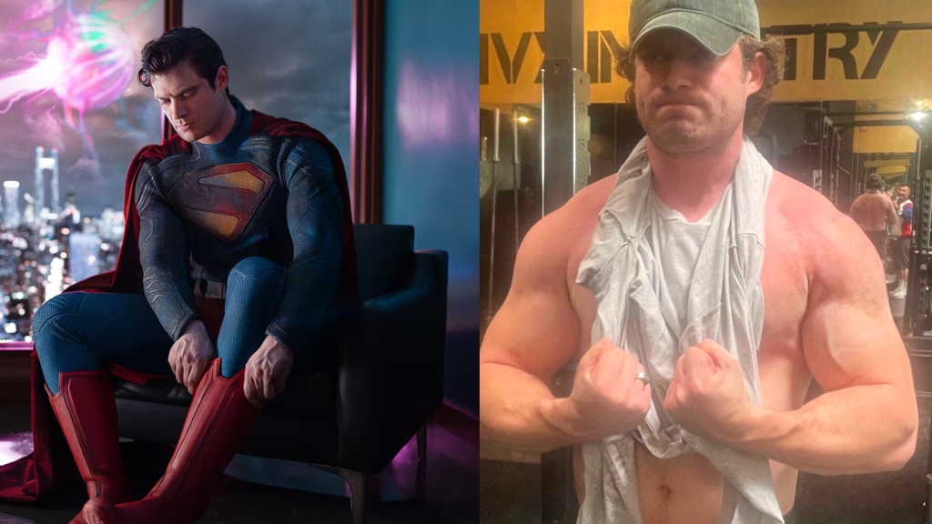 David Corenswet’s Showcases His ‘All-Natural’ Superman Muscles